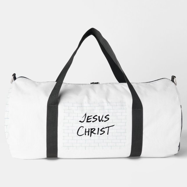 Jesus Christ Duffle Bag (Front)