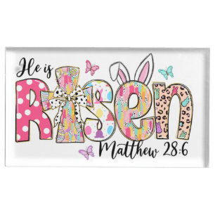 Jesus Christ Easter Jesus Christian men, women, ki Place Card Holder