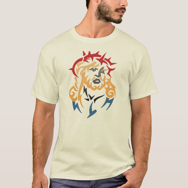 Jesus christ face T-Shirt (Front)