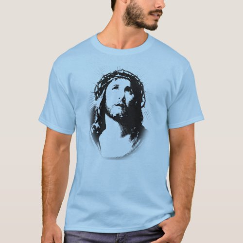Jesus Christ Face T_shirt