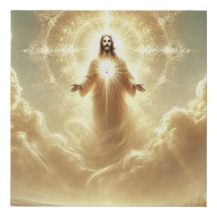 Jesus Christ Faux Canvas Print