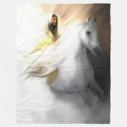 Jesus Christ Fleece Blanket