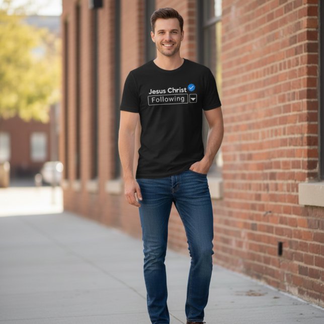 Jesus Christ Following Bible Faith Religious T-Shirt (Creator Uploaded)