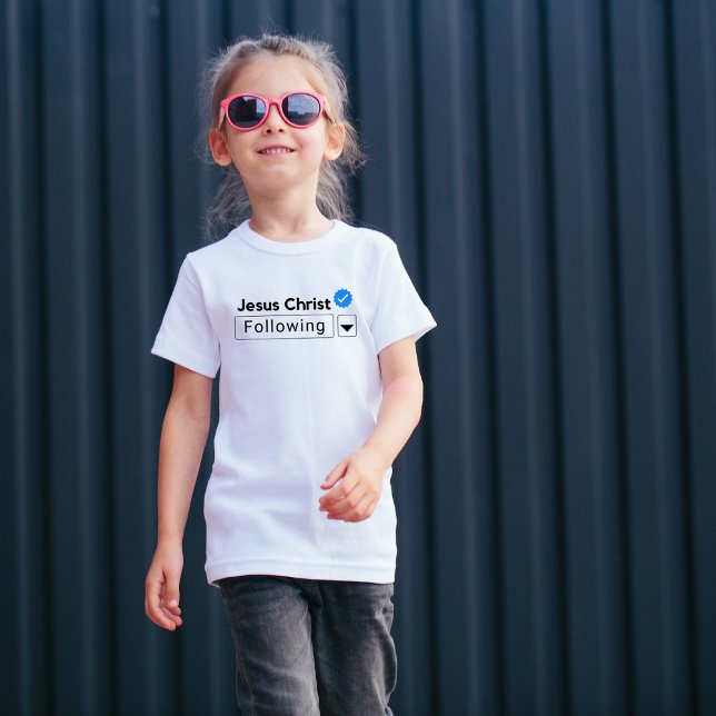 Jesus Christ Following Bible Faith  T-Shirt (Creator Uploaded)