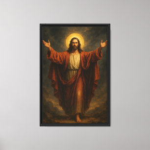 Jesus Christ Framed Canvas Wall Art