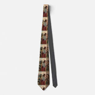 Jesus Christ healing the blind man Neck Tie