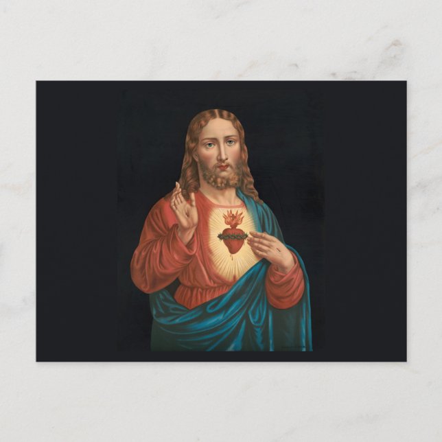 Jesus Christ Holiday Postcard (Front)
