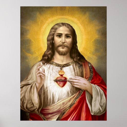 Jesus Christ Holy Spirit Poster | Zazzle