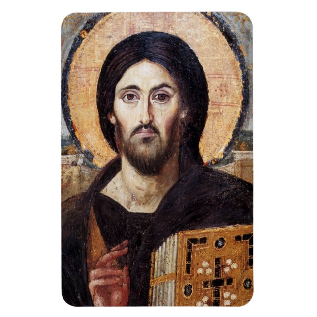 Jesus Christ Icon Flexible Magnet (Vertical)