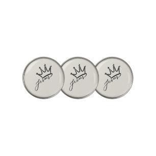 Jesus Christ Is King Christian Church Faith Gift Golf Ball Marker