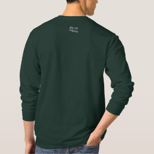 Jesus Christ is King medieval gothic type style Embroidered Long Sleeve T-Shirt