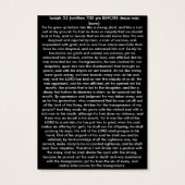 Jesus Christ is Savior (Tract) (Back)
