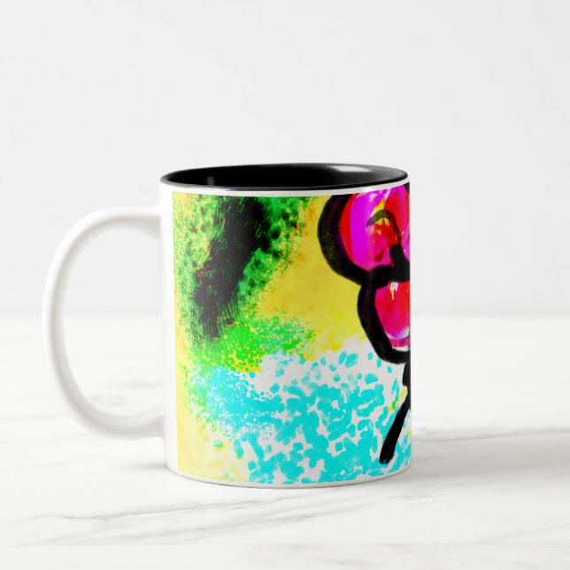 "Jesus Christ is the same yesterday and today and  Two-Tone Coffee Mug (Left)