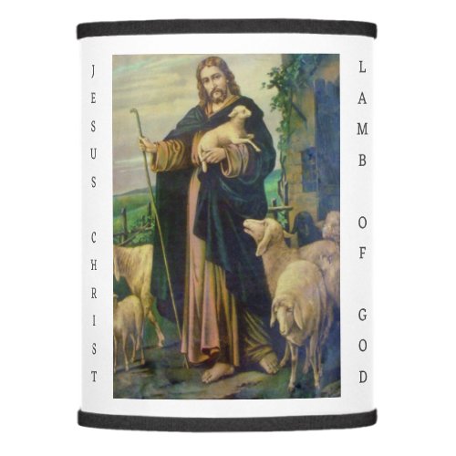 JESUS CHRIST LAMB OF GOD LAMP SHADE