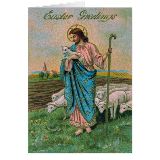 Jesus Christ Lamb Shepherd Cards (Front)