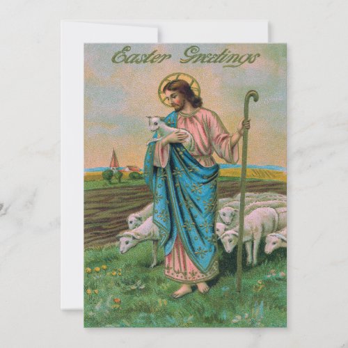 Jesus Christ Lamb Shepherd Invitation