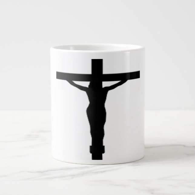 JESUS CHRIST LARGE COFFEE MUG (Front)