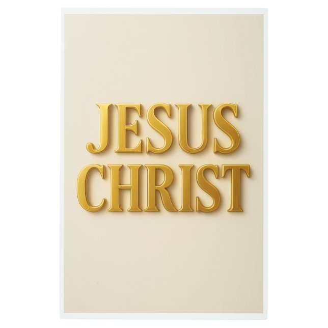 Jesus Christ metal Art  (Front)