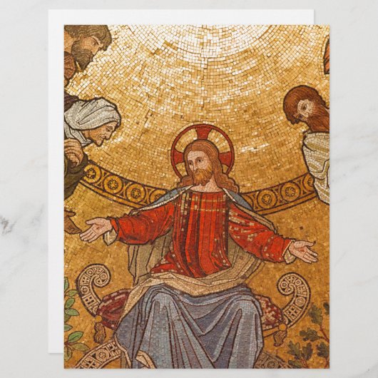jesus christ mosaic (Front/Back)