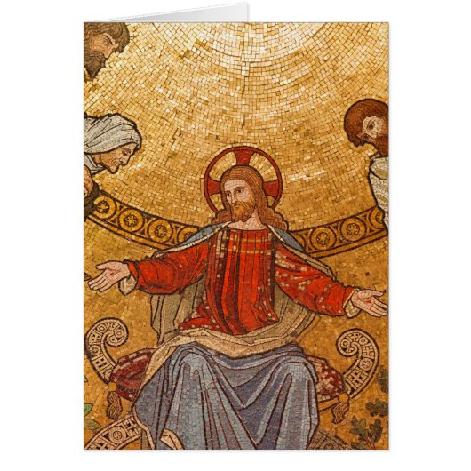 jesus christ mosaic cards (Front)