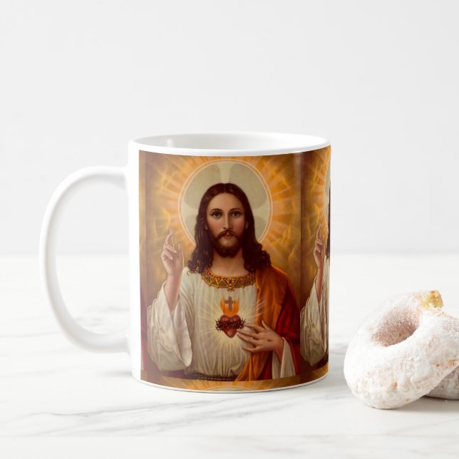 Jesus Christ Mug (With Donut)