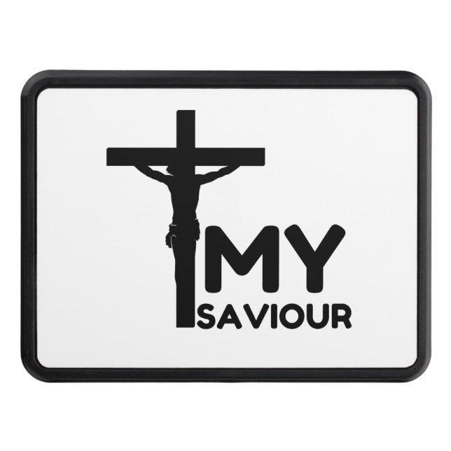 JESUS CHRIST MY SAVIOUR HITCH COVER (Front)