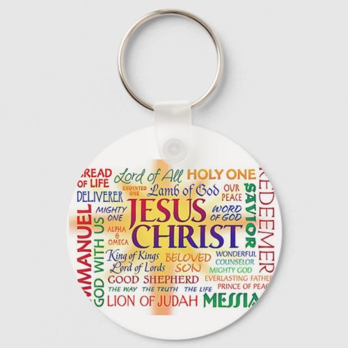 Jesus Christ _ Name above all other names Keychain