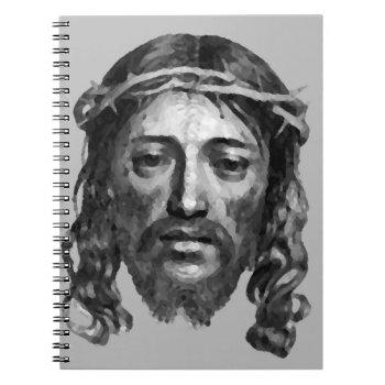 Jesus Christ Notebook by Awesoma at Zazzle