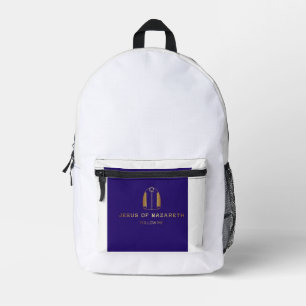 Jesus Christ of Nazareth backpack follow me