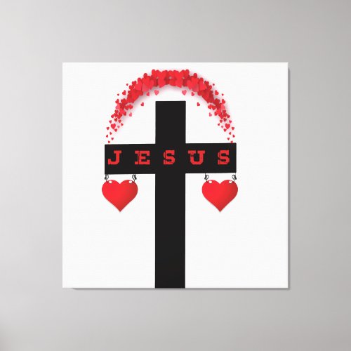 Jesus Christ of the Cross Canvas Print