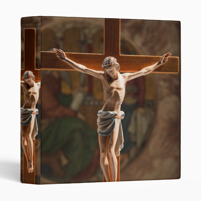 Jesus Christ on the Cross Binder (Front/Spine)