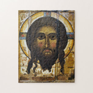 Jesus Christ Orthodox Christian Icon Jigsaw Puzzle