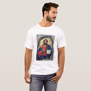 Jesus Christ Orthodox Icon  T-Shirt