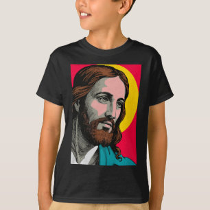 Jesus Christ P Art Religious Easter & Christma T-Shirt