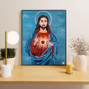 Jesus Christ Painting by Alfred Fox Canvas Print