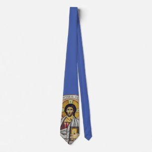 Jesus Christ Pantocrator Dome of the Church Art Neck Tie