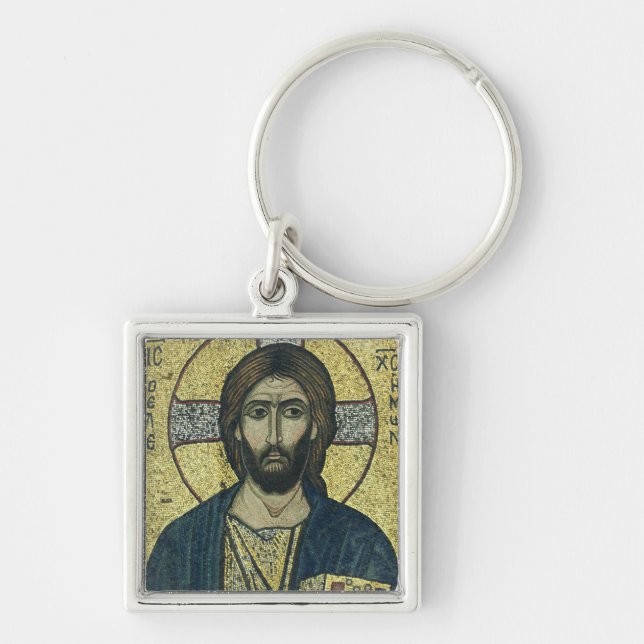 Jesus Christ Pantocrator Keychain (Front)
