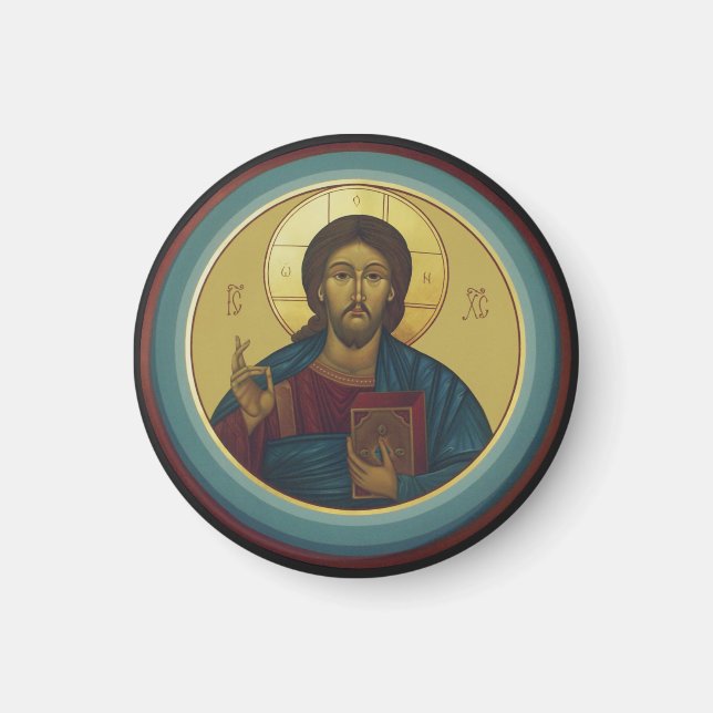 Jesus Christ Pantocrator  Magnet (Front)