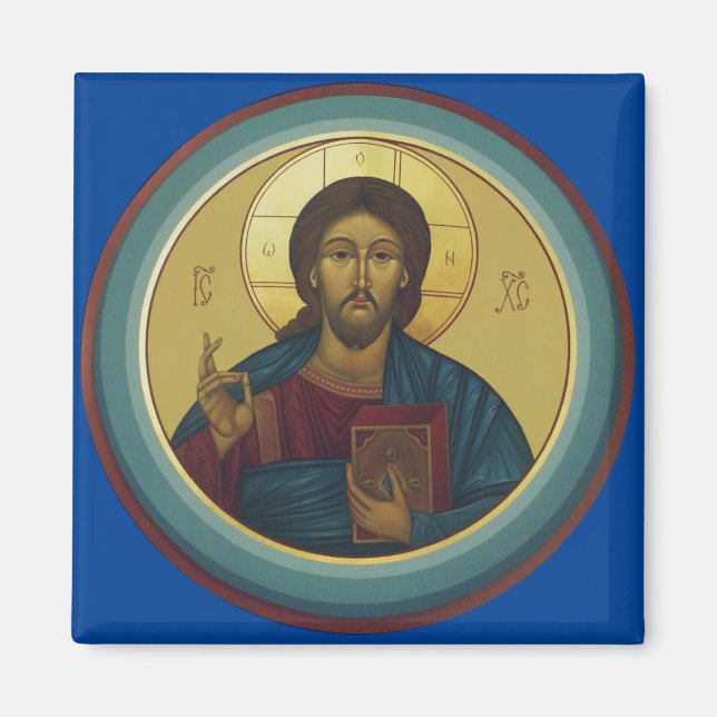Jesus Christ Pantocrator  Magnet (Front)