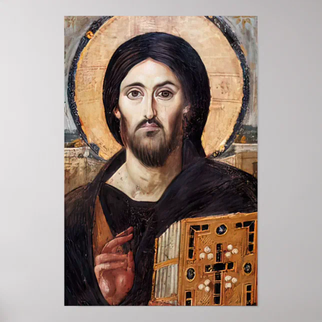 Jesus Christ Pantocrator Poster | Zazzle