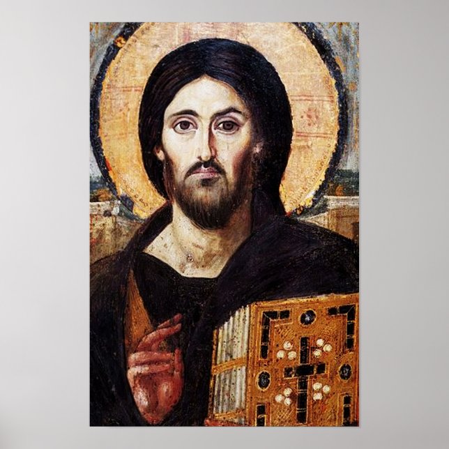 Jesus Christ Pantocrator Poster (Front)