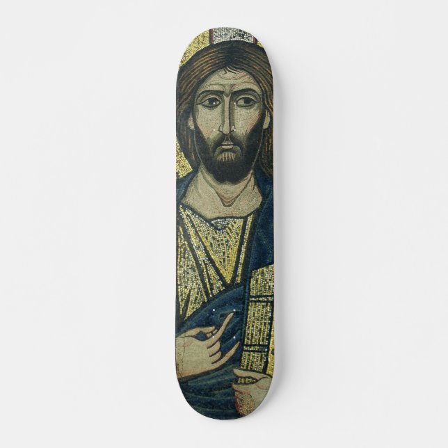 Jesus Christ Pantocrator Skateboard (Front)