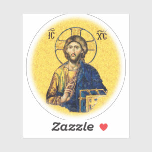 Jesus Christ Pantocrator Sticker