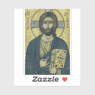 Jesus Christ Pantocrator Sticker