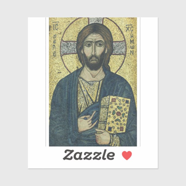 Jesus Christ Pantocrator Sticker (Sheet)