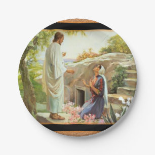 Jesus Christ Paper plates