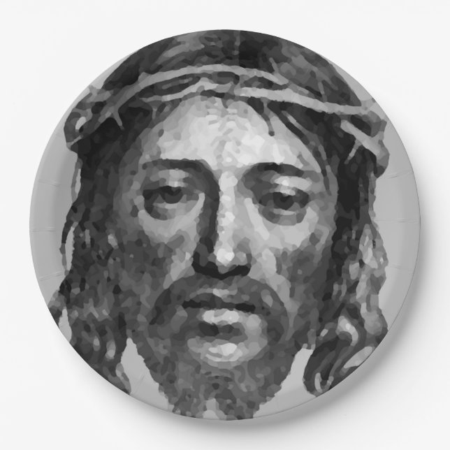 JESUS CHRIST PAPER PLATES (Front)