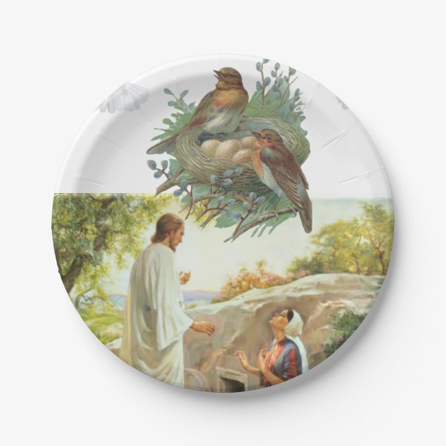 Jesus Christ Paper plates (Front)
