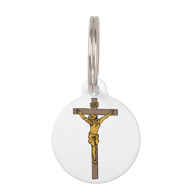 Jesus Christ Pet ID Tag (Front)