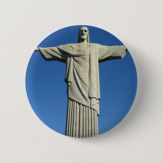 Jesus Christ Pinback Button (Front)